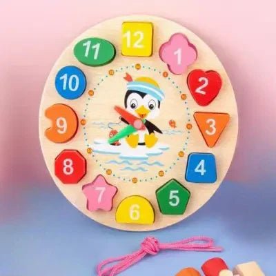 Jouet en Bois - WoodenToys™ - Horloge - LE MIROIRE