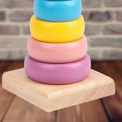 Jouet en Bois - WoodenToys™ - Tour Macaron - LE MIROIRE